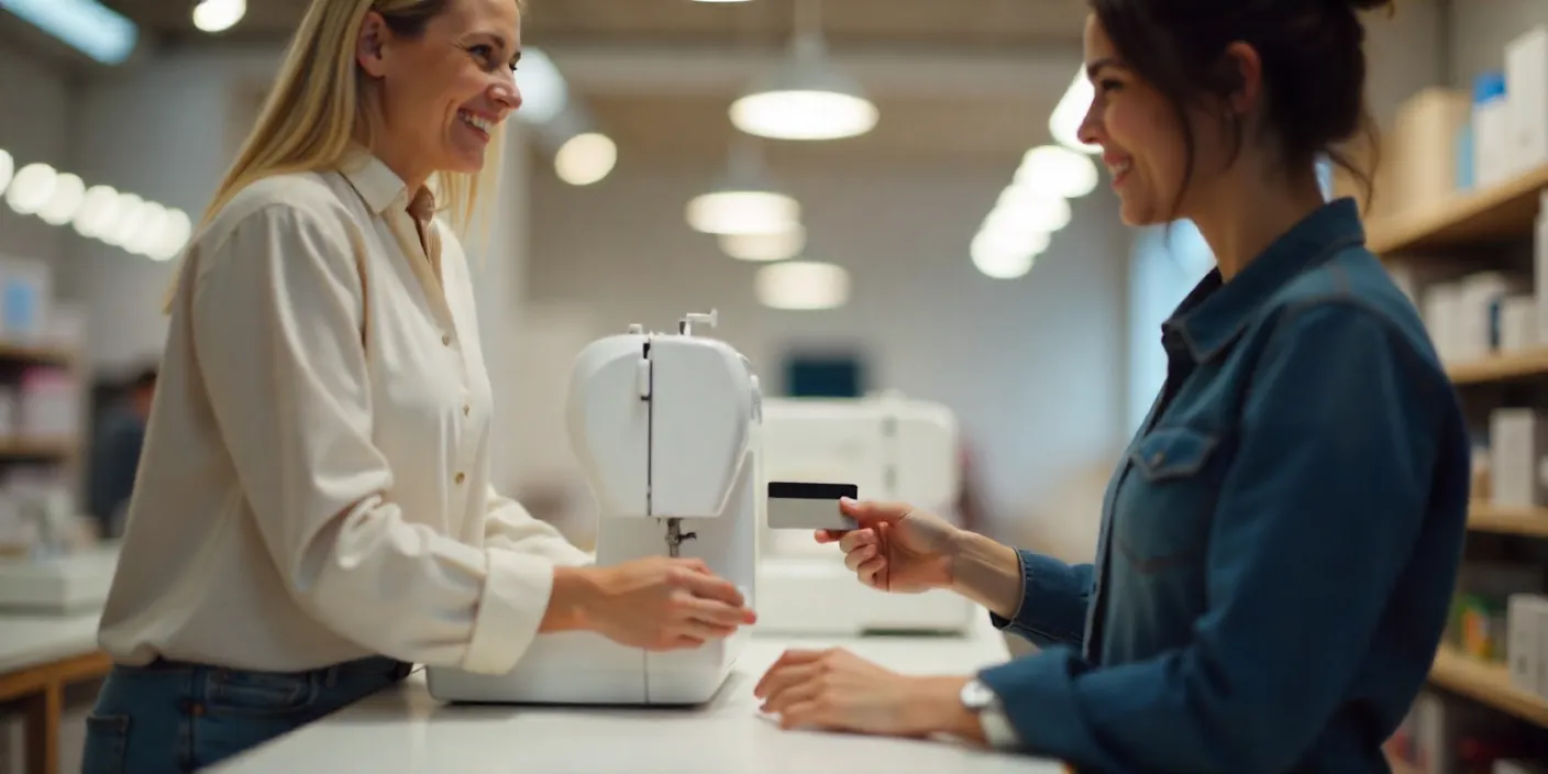 تصویر مربوط به هزینه خرید چرخ خیاطی